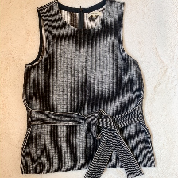 Madewell Tops - Madewell French Rib Tie Waist Tank